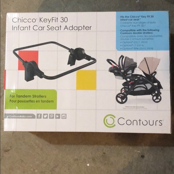 double stroller that fits chicco keyfit
